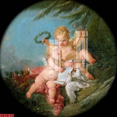 Chi tiết file gốc Tranh sơn dầu phương tây tổng hợp STS51851 (cho in tráng gương)