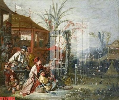 File in ấn chuyên nghiệp Tranh sơn dầu phương tây tổng hợp STS51863 (file gốc)