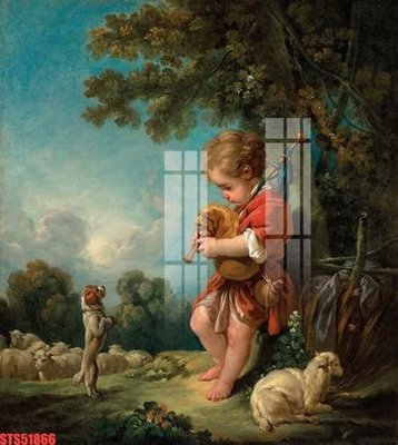 Chi tiết file tranh tráng gương Tranh sơn dầu phương tây tổng hợp STS51866 (ảnh gốc)