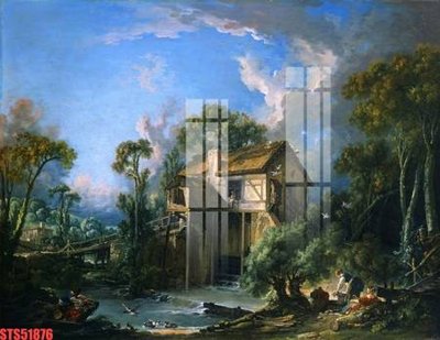 File ảnh Tranh sơn dầu phương tây tổng hợp STS51876 (gốc) cho trang trí nhà hàng