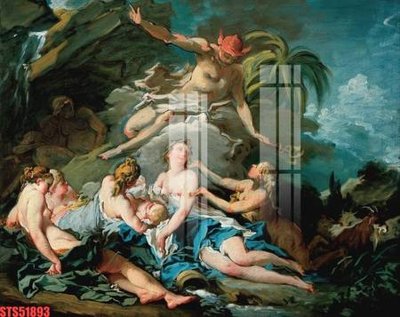 Download file Tranh sơn dầu phương tây tổng hợp STS51893 (gốc) in mica đèn LED