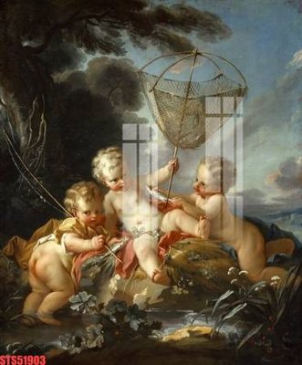 Download file tranh Tranh sơn dầu phương tây tổng hợp STS51903 (file gốc PSD)