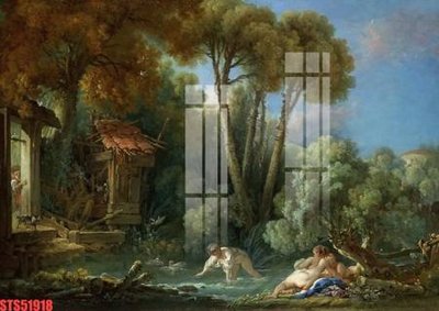 File gốc Tranh sơn dầu phương tây tổng hợp STS51918 (ảnh chi tiết) để in lụa