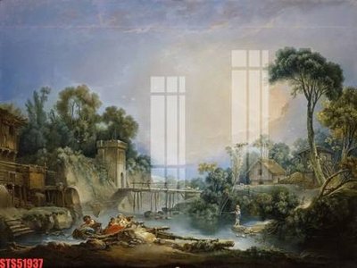 Download file gốc Tranh sơn dầu phương tây tổng hợp STS51937 (dùng cho in ấn)