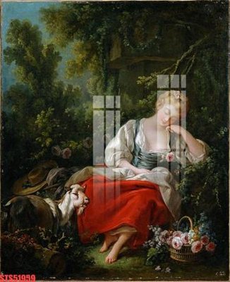 Ảnh mô tả file gốc in mica Tranh sơn dầu phương tây tổng hợp STS51959