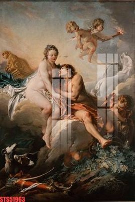 Download file tranh Tranh sơn dầu phương tây tổng hợp STS51963 (file gốc PSD)