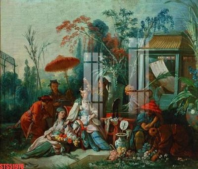 File in mica Tranh sơn dầu phương tây tổng hợp STS51976 (bản gốc) làm vách ngăn