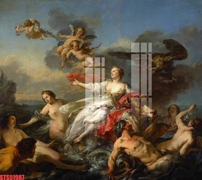 File tranh in mica Tranh sơn dầu phương tây tổng hợp STS51987 (độ phân giải cao)