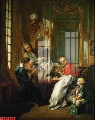 Tải file Tranh sơn dầu phương tây tổng hợp STS52003 (gốc) làm file in ấn