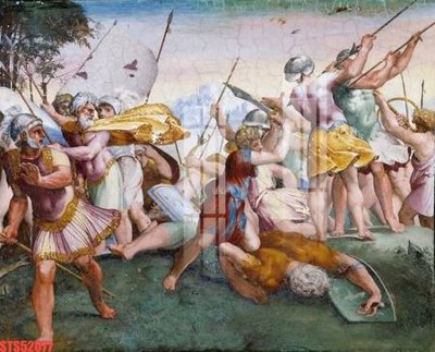 File tranh Tranh sơn dầu phương tây tổng hợp STS52077 (ảnh gốc) in trần xuyên sáng