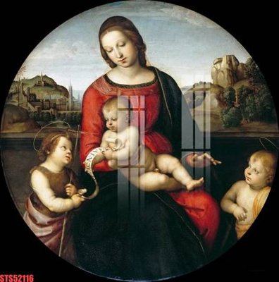 File tranh Tranh sơn dầu phương tây tổng hợp STS52116 (gốc) chủ đề động vật