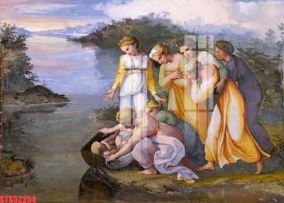 File gốc Tranh sơn dầu phương tây tổng hợp STS52254 (in mica) làm quà tặng