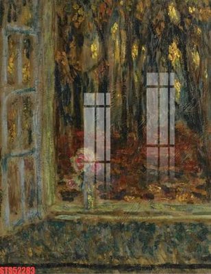 File in trần Tranh sơn dầu phương tây tổng hợp STS52283 (file gốc) hoa văn 3D