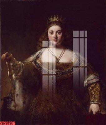 File gốc Tranh sơn dầu phương tây tổng hợp STS5236 (cho in UV) siêu nét