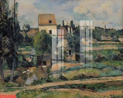 File tranh Tranh sơn dầu phương tây tổng hợp STS52484 (gốc) chủ đề thiên nhiên