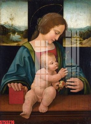 File ảnh gốc Tranh sơn dầu phương tây tổng hợp STS5276 (chuyên in mica)