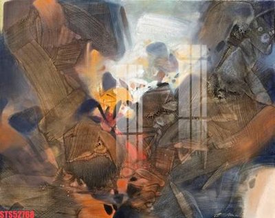 Download file Tranh sơn dầu phương tây tổng hợp STS52768 (chất lượng in ấn)