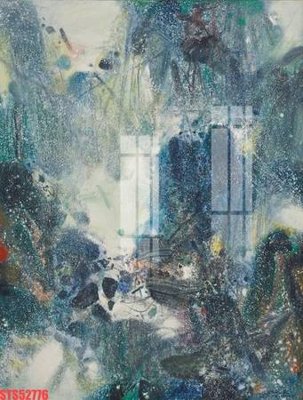 File gốc Tranh sơn dầu phương tây tổng hợp STS52776 (in tráng gương) hiện đại