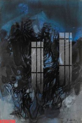 File tranh Tranh sơn dầu phương tây tổng hợp STS52796 (bản gốc) treo tường