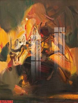 File gốc Tranh sơn dầu phương tây tổng hợp STS52802 (in lụa) họa tiết 3D