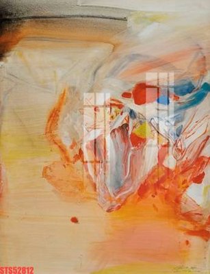 File tranh gốc in trần nhà Tranh sơn dầu phương tây tổng hợp STS52812 3D