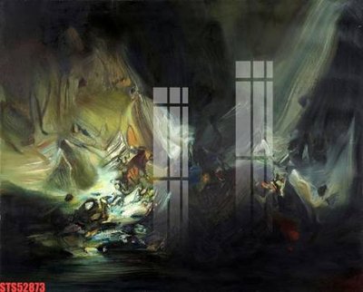 Chi tiết file tranh tráng gương Tranh sơn dầu phương tây tổng hợp STS52873 (ảnh gốc)