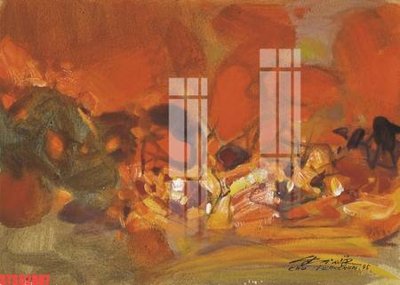 File in mica Tranh sơn dầu phương tây tổng hợp STS52887 (bản gốc) siêu trong