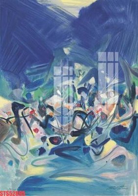 File gốc Tranh sơn dầu phương tây tổng hợp STS52895 (in mica) trang trí