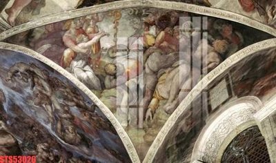 File gốc in ấn Tranh sơn dầu phương tây tổng hợp STS53026 (sẵn sàng tải về)