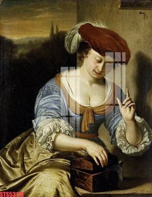 File ảnh Tranh sơn dầu phương tây tổng hợp STS53113 (gốc) in PP, decal