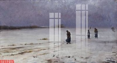 File gốc Tranh sơn dầu phương tây tổng hợp STS53175 (trang trí) phòng trẻ em