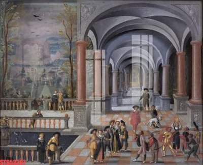 File gốc Tranh sơn dầu phương tây tổng hợp STS53207 (in 3D) cho trang trí