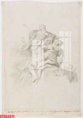 File tranh Tranh sơn dầu phương tây tổng hợp STS53221 (gốc) in vải canvas