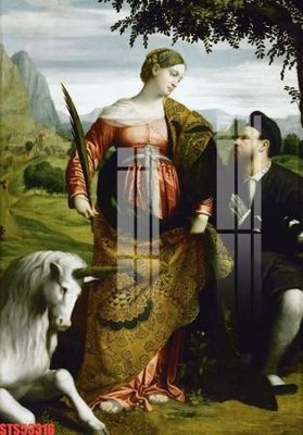 File gốc Tranh sơn dầu phương tây tổng hợp STS53316 (in ấn) màu sắc trung thực