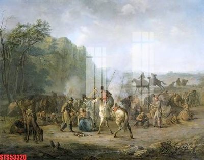 File gốc Tranh sơn dầu phương tây tổng hợp STS53320 (in lụa) họa tiết 3D