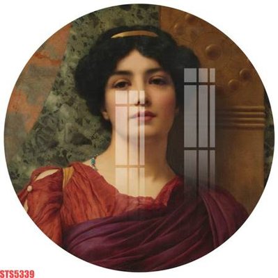 File gốc Tranh sơn dầu phương tây tổng hợp STS5339 (vector) cho in ấn