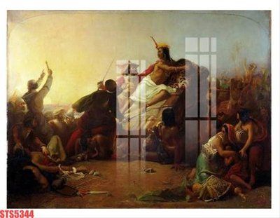 Tải file Tranh sơn dầu phương tây tổng hợp STS5344 (gốc) chủ đề phong thủy