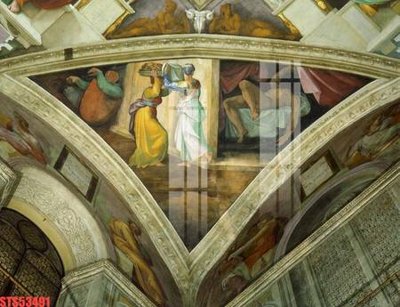 File tranh Tranh sơn dầu phương tây tổng hợp STS53491 (ảnh gốc) in trần 3D