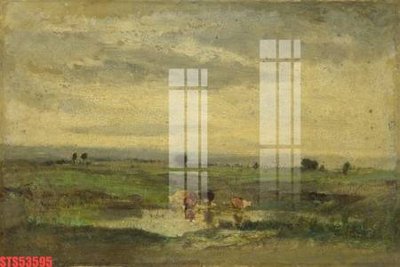 File in lụa Tranh sơn dầu phương tây tổng hợp STS53595 (phong cảnh) Tranh sơn dầu phương tây tổng hợp STS53595