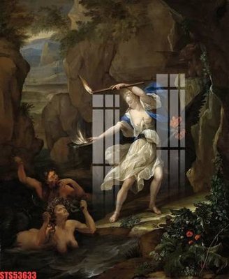 File tranh gốc Tranh sơn dầu phương tây tổng hợp STS53633 chủ đề hiện đại