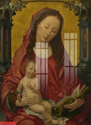 Download file gốc Tranh sơn dầu phương tây tổng hợp STS53662 (in mica) 3D