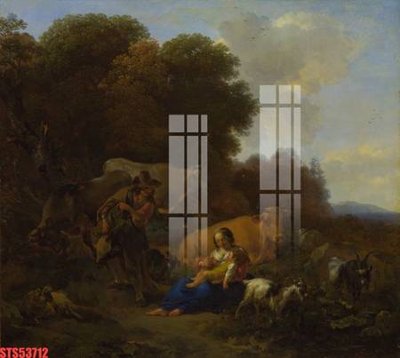 Tải file gốc in lụa Tranh sơn dầu phương tây tổng hợp STS53712 siêu nét