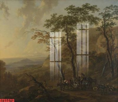 File tranh gốc PSD Tranh sơn dầu phương tây tổng hợp STS53713 còn nguyên layer