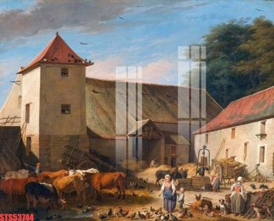 Download file tranh Tranh sơn dầu phương tây tổng hợp STS53744 (file gốc PSD)