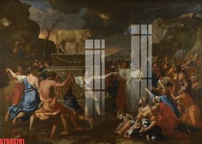 File gốc Tranh sơn dầu phương tây tổng hợp STS53791 (in mica) làm bảng hiệu