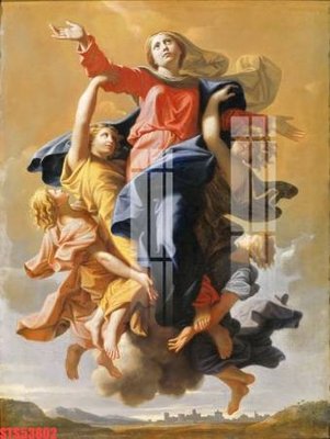 Download file gốc Tranh sơn dầu phương tây tổng hợp STS53802 (in lụa) hoa lá