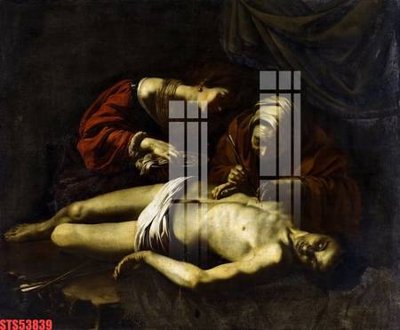 File in trần Tranh sơn dầu phương tây tổng hợp STS53839 (bản gốc 3D) sống động