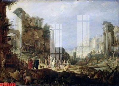 File tranh gốc Tranh sơn dầu phương tây tổng hợp STS53860 (sắc nét từng chi tiết)