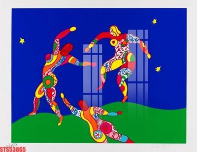 File in trần Tranh sơn dầu phương tây tổng hợp STS53865 (file gốc) phong thủy