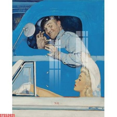 File in ấn Tranh sơn dầu phương tây tổng hợp STS53921 chuyên nghiệp